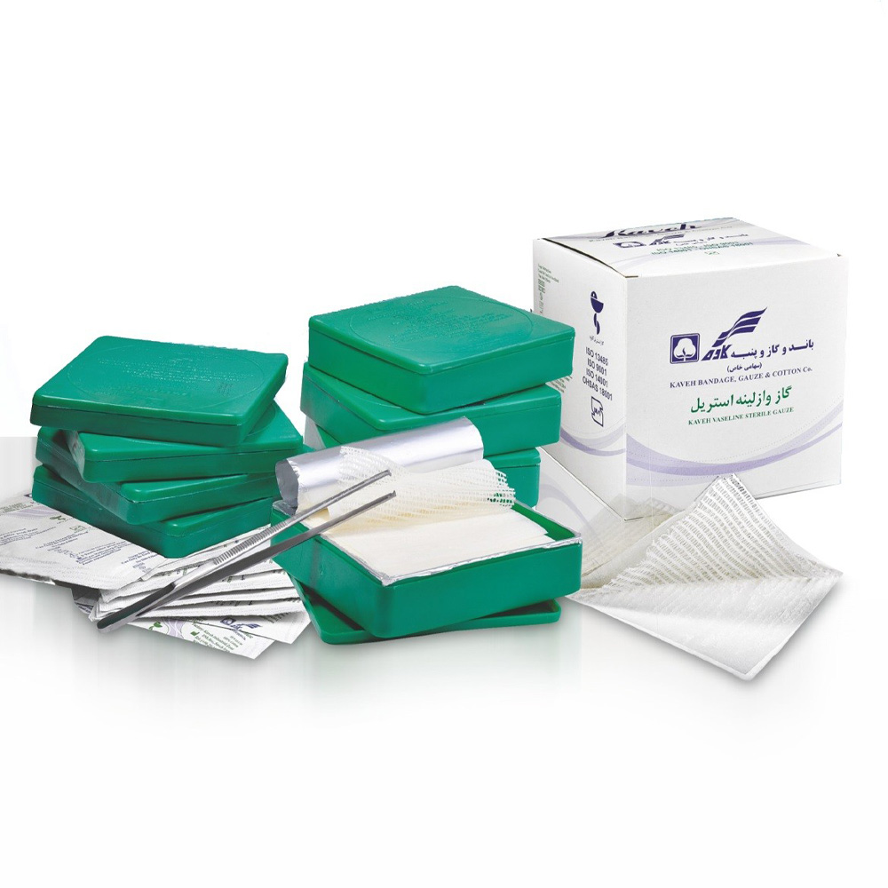 گاز وازلینه استریل کاوه
